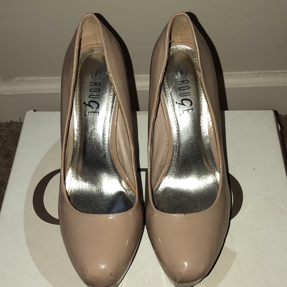 Rouge Cream Heels